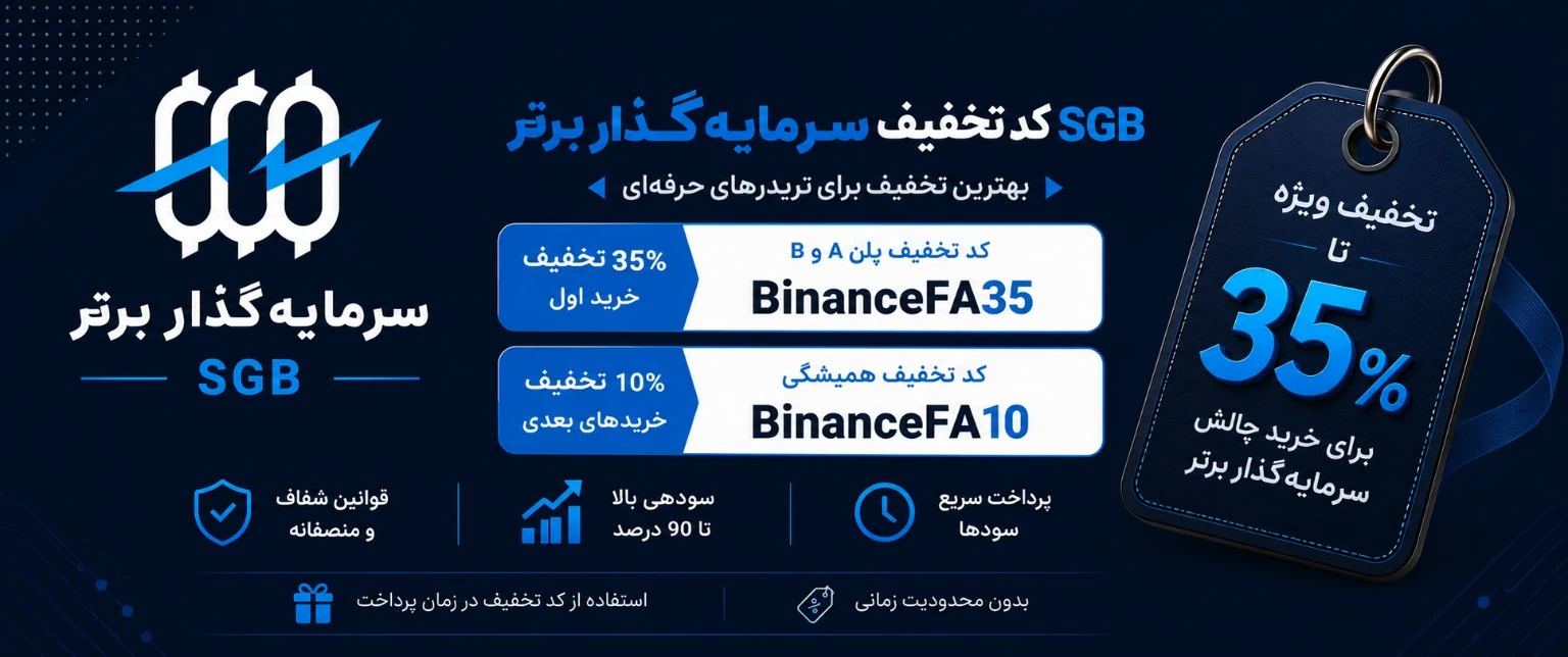 خرید پراپ با استفاده از کد تخفیف سرمایه گذار برتر SGB