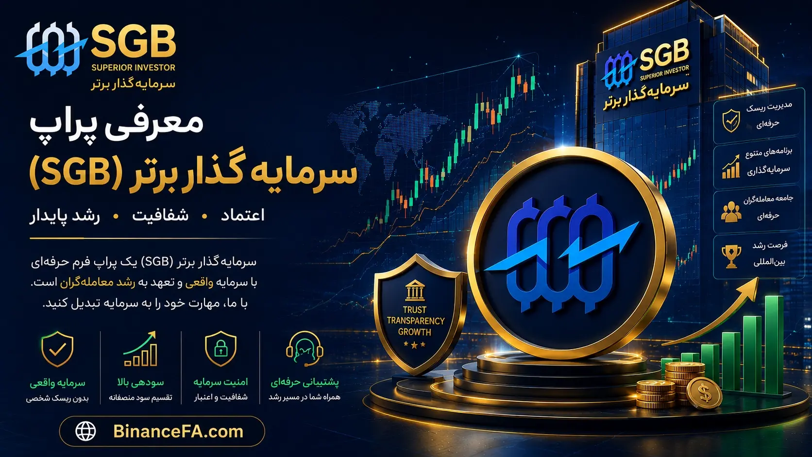 پراپ سرمایهگذار برتر (SGB) چیست؟